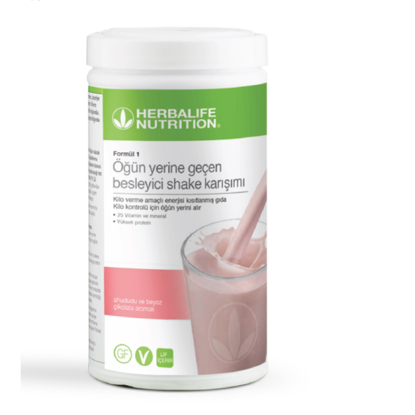 Formül 1 Besleyici Shake Karışımı Ahududu ve Beyaz Çikolata Aromalı