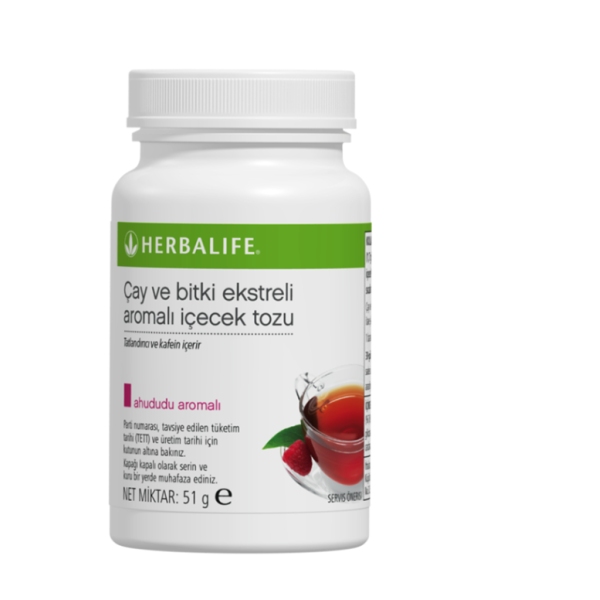 Çay ve Bitki Ekstreli Aromalı İçecek Tozu Ahududu 51 g