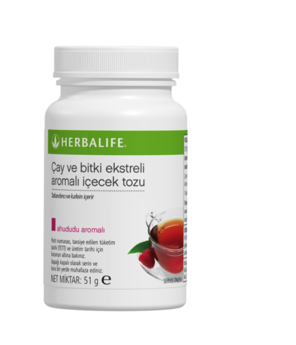 Çay ve Bitki Ekstreli Aromalı İçecek Tozu Ahududu 51 g