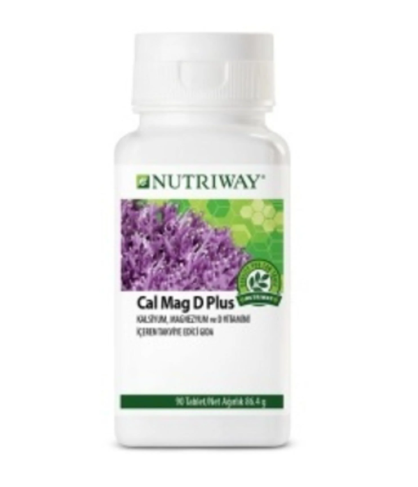 Amway Calcium Magnesium D Plus Nutrıway 90 Tablet Vitamin