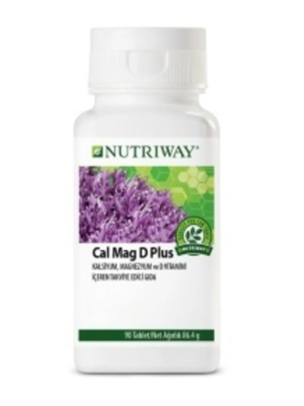 Amway Calcium Magnesium D Plus Nutrıway 90 Tablet Vitamin